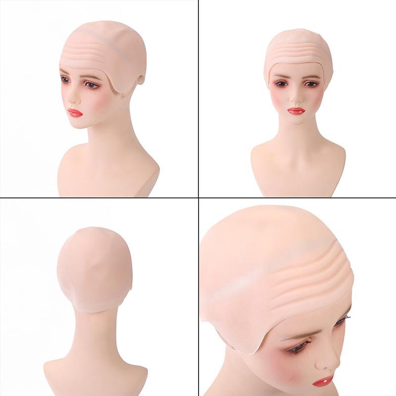 Nylon Latex Bald Caps Realistic Thick Simulation Material for Halloween Cosplay Stage Performance Costume Party Makeup