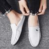 Mulas de Cuero Talla Grande 39-46 Zapatillas Mocasines Destalonados para Hombre Zapatos Medios para Hombre Sandalias de Punta Cerrada Hombre Zapatos Casuales Semi-Arrastre