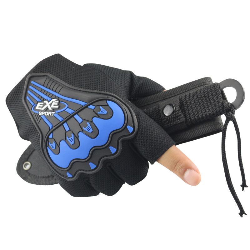 Cycling Half-finger Gloves Men's Spring and Summer Touch Screen Wear-resistant Outdoor Mountaineering Non-slip