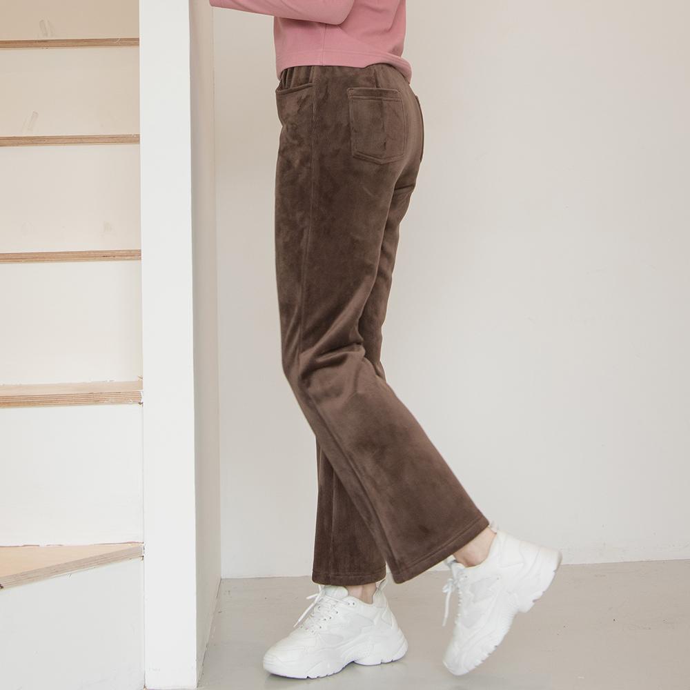 DURAN Corduroy Brushed Bootcut Pants Dbf3W-9148 5 Colors