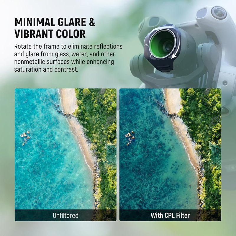 NEEWER CPL ND Filter Set For DJI Mini 5 Pro,Circular Polarizing Polarizer Neutral Density Lens Filter Camera Accessories