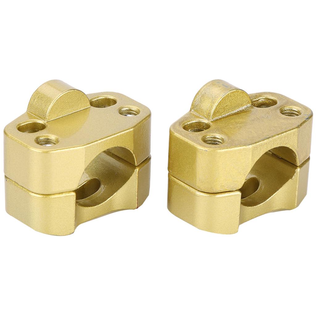 Aluminum Alloy 28mm 1 1Celsius8 Motorcycle Handlebar Handle Bar Mount Clamps Riser Red