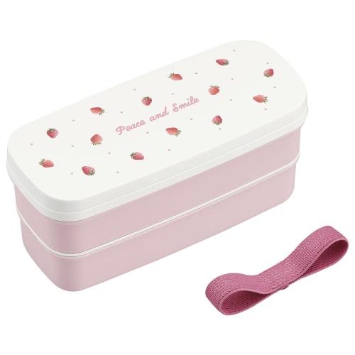 OSK Peace and Smile PW-28K Two-Tier Lunch Box