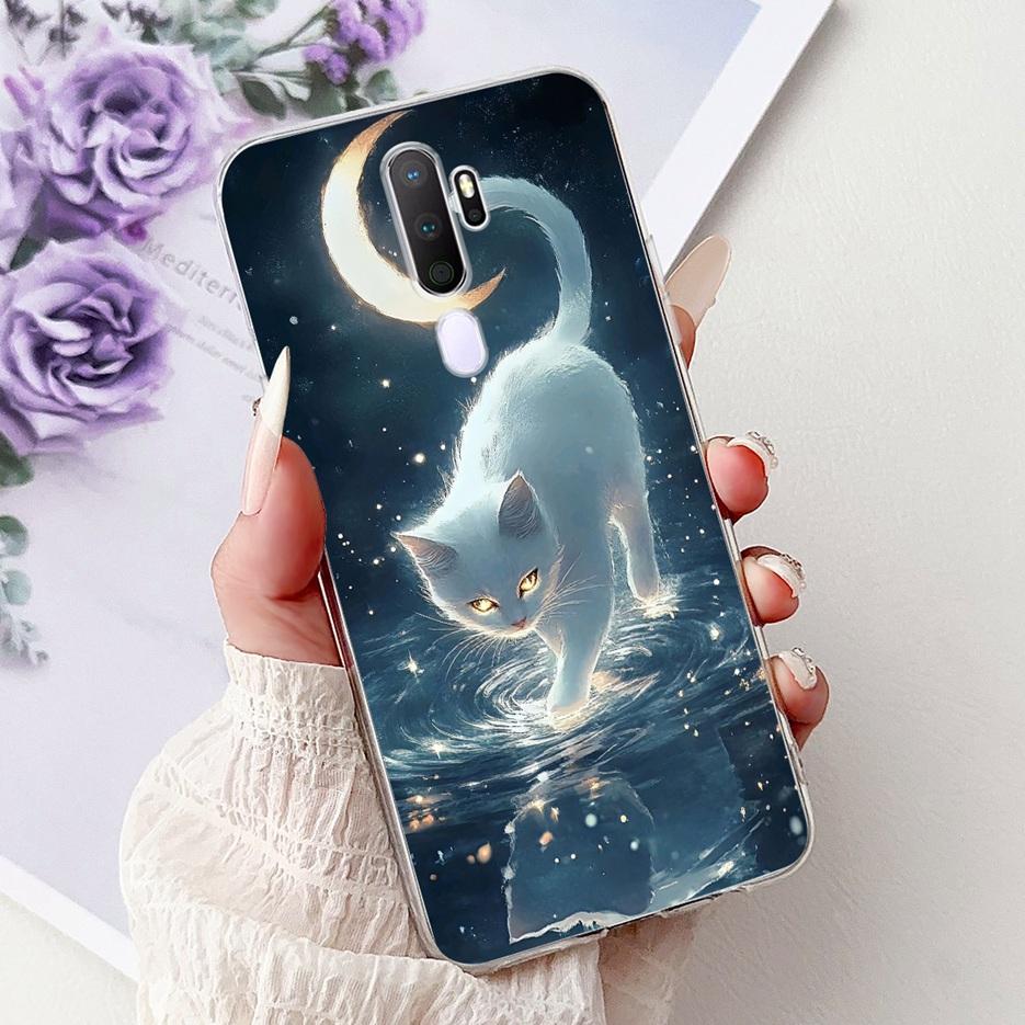 For Oppo A9 2020 Case Oppo A11x New Luxury Painted Cover Shockproof Phone Case For Oppo A5 2020 A92020 OppoA11x Soft Fundas Bags