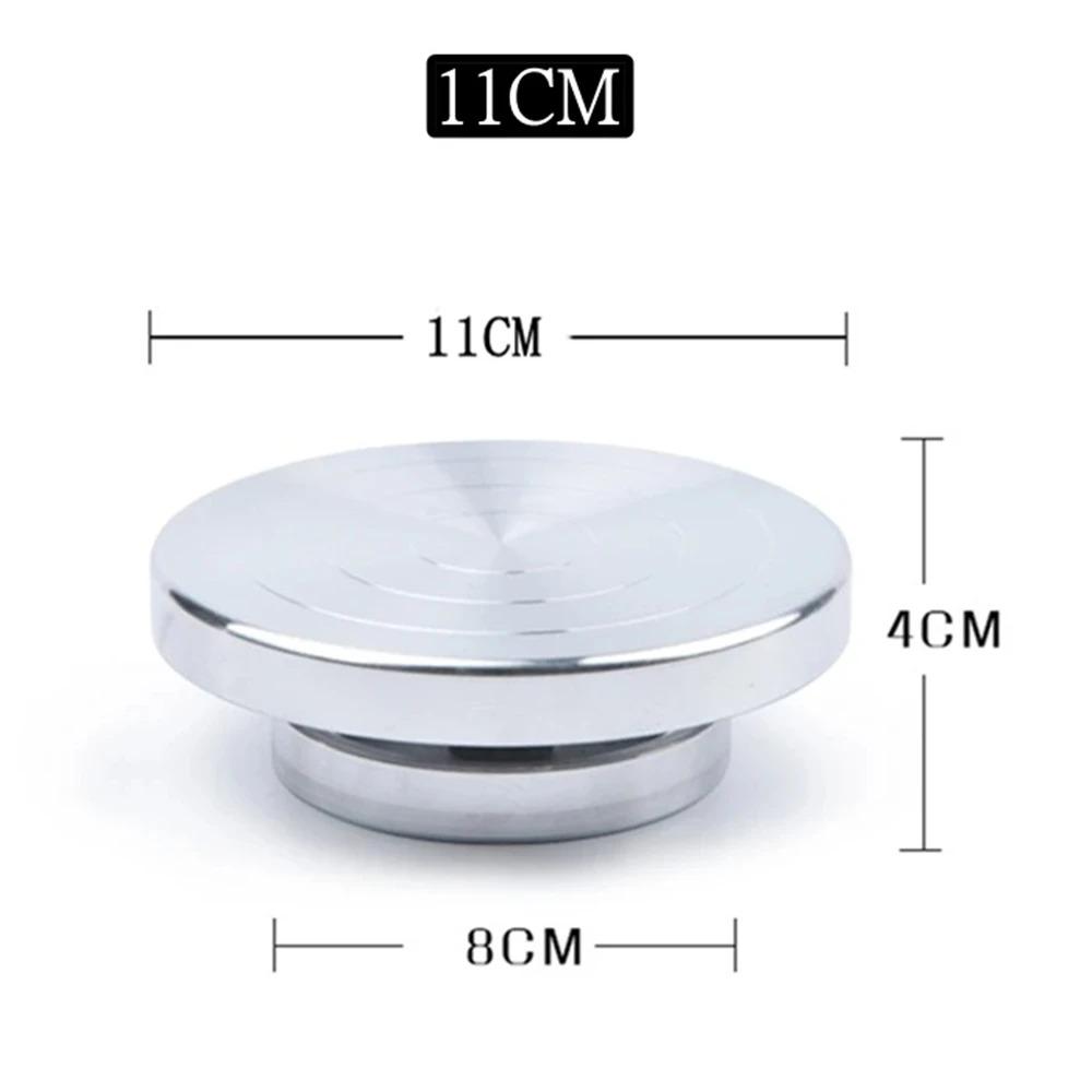 11/15/20/25/30cm Pottery Wheel Aluminum Turntable Clay Tools Double-Sided Cake Pottery Turntable Sculpture Ceramics Cake Stand