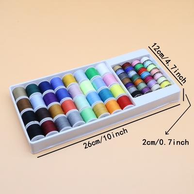 60 Color Shuttle Core Sewing Thread, Household Iron Shuttle Core Sewing Machine, Bottom Thread, Manual Sewing Thread