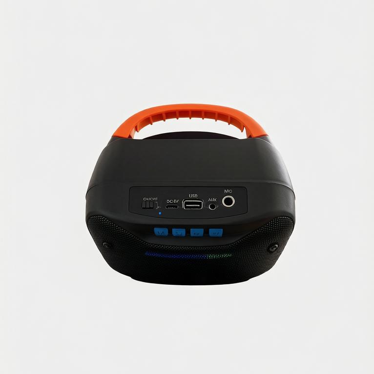 Protable Wireless Bluetooth Speaker with Bass Stereo Speaker Subwoofer Party Disco Light LED Flash FM Radio Outdoor Wireless Speaker