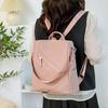 Outdoor Travel Bag PU Women's Large Capacity Backpack Multifunctional Shoulder Bag