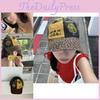 Stylish Punk Inspired Baseball Hat With Distinctive Leopard Print For Every Season