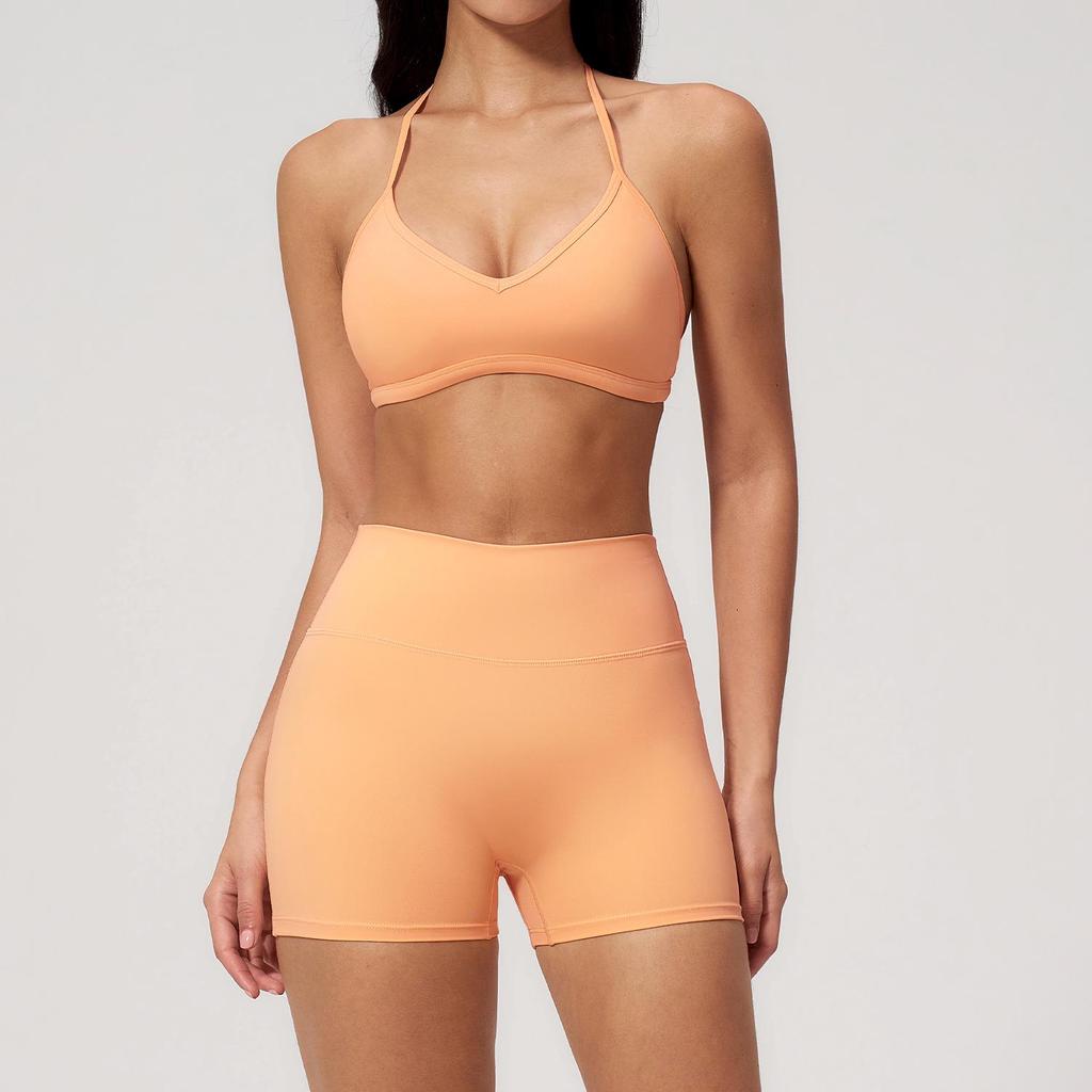 Women's Quick-Dry Strappy Yoga Suit - Breathable, Casual Fitness Sports Set