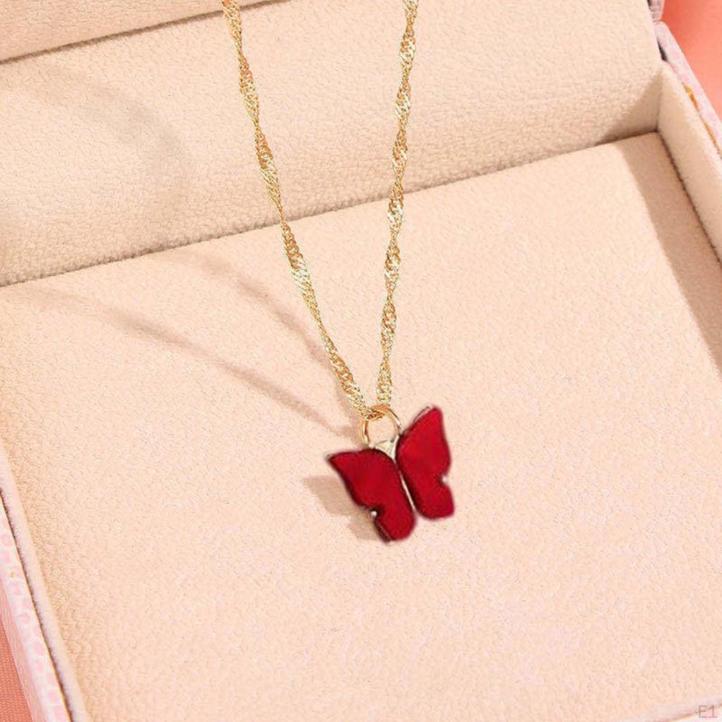 Chic Butterfly Alloy Charm Trendy Simple Ladies S Jewellery