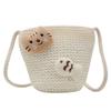 Small Lovely Fruit Cute Cartoon Children's Straw Bag Bohemian Wallet Woven Korean Style Handbag
