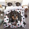 Comforter Dachshund Bedding Comforter Sets King Size Cotton 3D Children'S Bedding Set 3-Piece 1