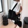 Fashionable Pu Tote Bag For Women Trendy Street Style Large Casual Handbag