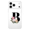 Blumen Buchstaben S Weiche Klare TPU Handyhülle Für iPhone 17 Air 16E 16 11 15 14 Pro MAX 12 13 7 8 Plus SE Osterhülle Schutz