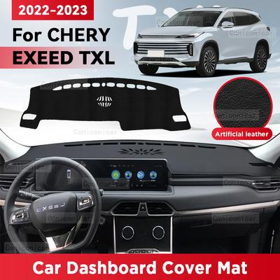 Für CHERY EXEED TXL 2022 2023 Auto Armaturenbrett Abdeckung Matte Sonnenschutz Pad Lichtschutz Matte Instrumentenbrett Teppich Schutz Zubehör