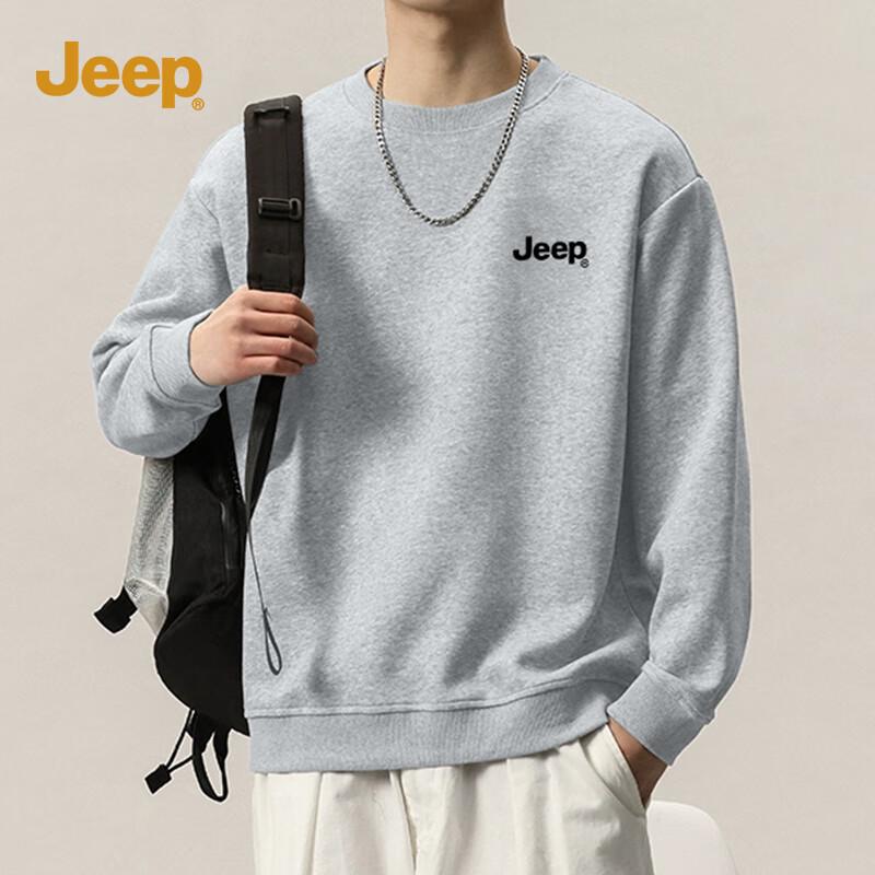 

Свитшот JEEP мужской свободного кроя с круглым вырезом M