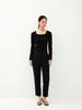 Antome Soft Square Knit (Black)