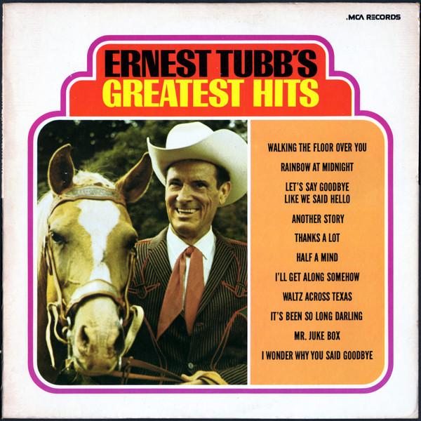 

LP Пластинка ERNEST TUBB - Ernest Tubb s Greatest Hits MCA16 MCA 1980 US Кантри Б/У