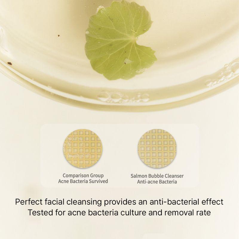 [HEVEBLUE] Salmon Caring Centella Bubble Cleanser 200ml