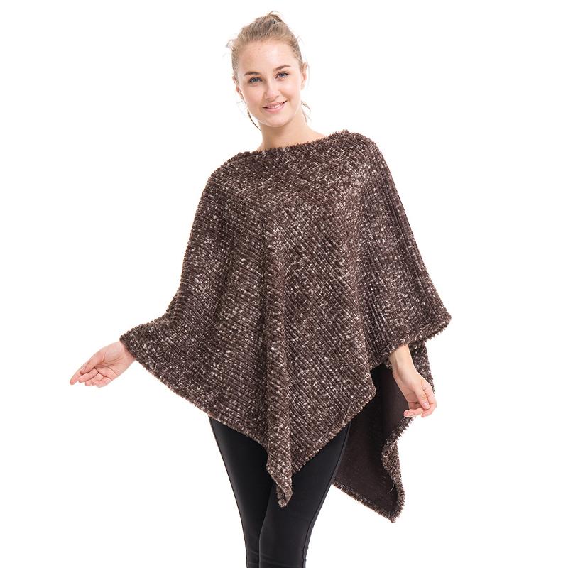 Imitation Cashmere Women Scarf Winter Pullover Poncho Warm Female Echarpe Hiver Capa Para Mujer Pashmina Thick Wrap Shawls