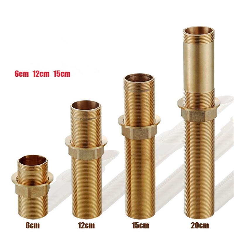 Faucet Replacement Parts Solid Brass Fixed Foot Kitchen Basin Tap Lengthened Fix Foot Mixer Installation Accessories Screw nut