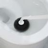 Toilet Brush with Base No Dead Corners Household Bathroom Cleaning Brush Long Handle Toilet Brush Wall Mounted Toilet Brush