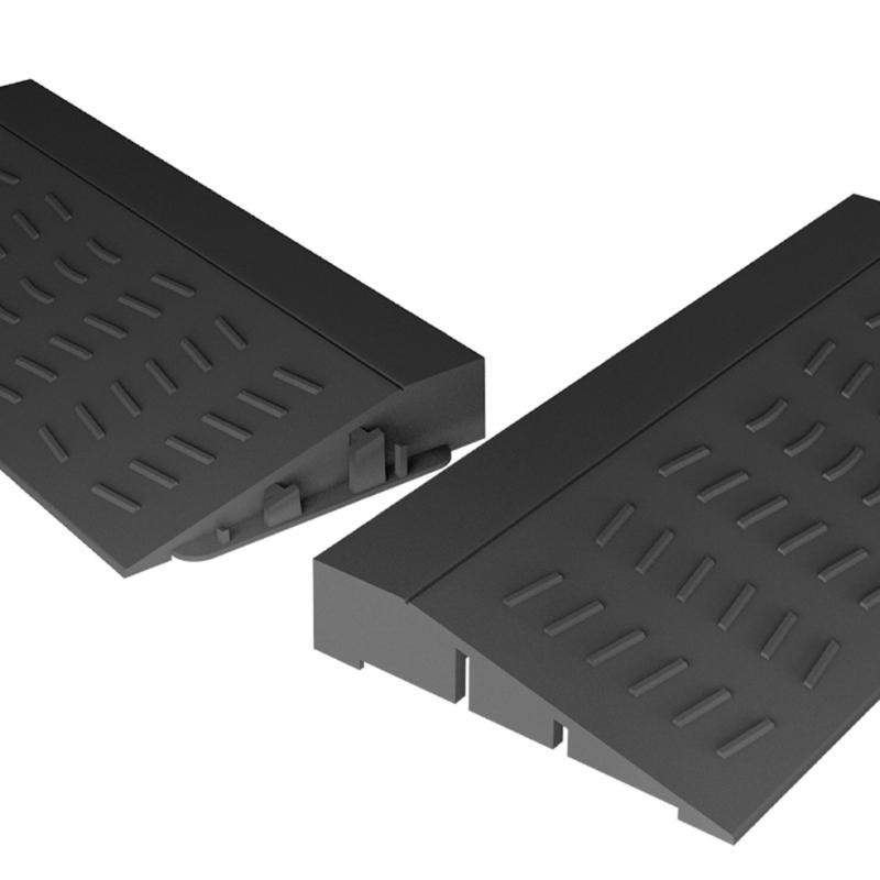 Robot Climbing Mat Rubber Sweeping Robots Ramp Mobility Ramp Vacuum Cleaner Ramp Rubber Ramp for Home Door Threshold