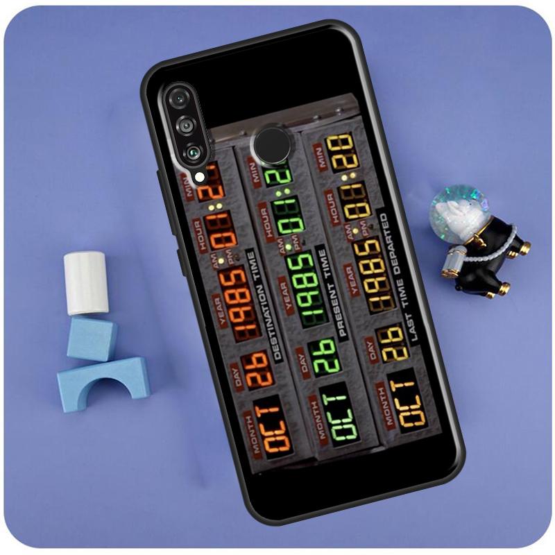 Back To The Future OUTATIME For Huawei Nova 11i 3i 7i 8i Y91 Y60 Y70 Y61 Y90 Nova 11 Pro 10 9 SE P20 P40 P30 Lite Case
