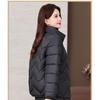 Thickened Loose Fit Cotton Coat Winter Womens Outerwear Plus Size Mid Age Fashion Jacket Casual Padded Coat Petite Style