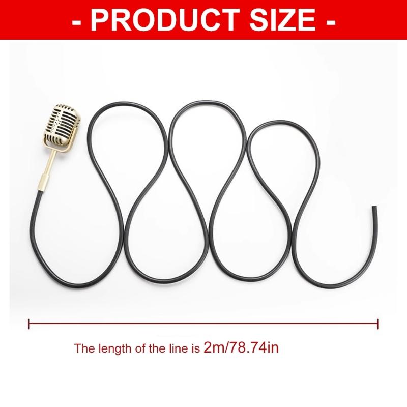 Antique Type Metal Microphone for Photography Video Recording Home Bar Decoration Accessories Premium Craftsmanship