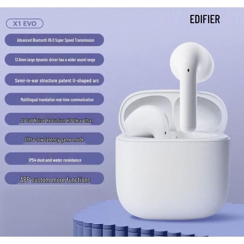 

EDIFIER X1 Evo True Wireless Bluetooth Earbuds