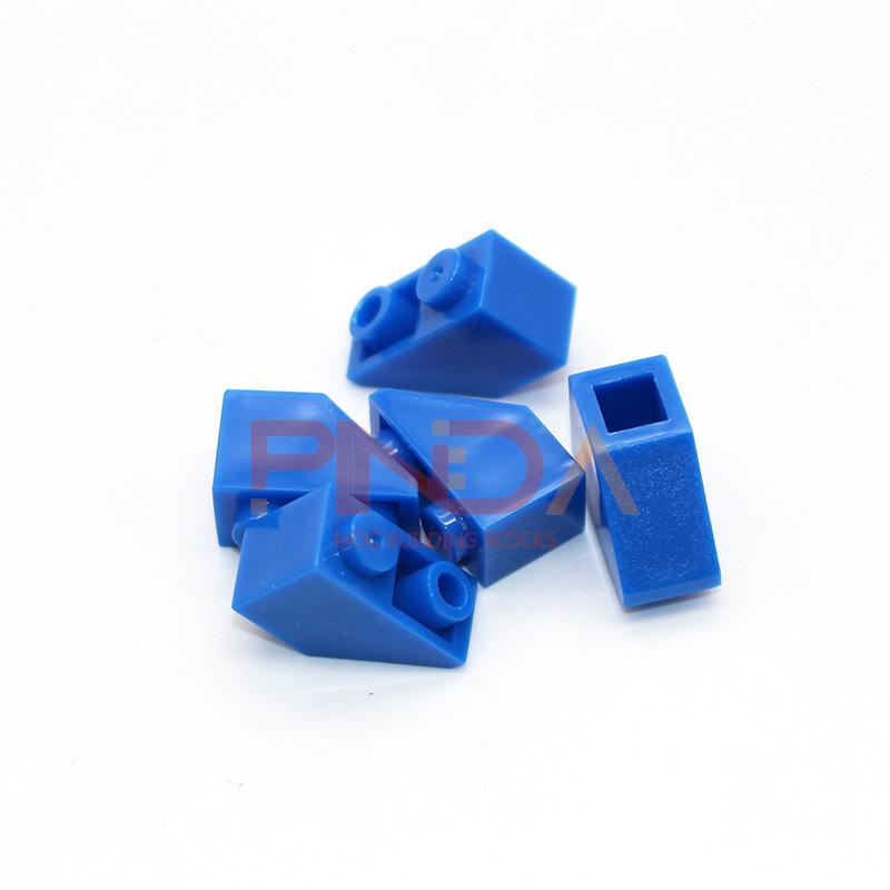 100pcs MOC Slope Inverted 45 2x1 3665 DIY Enlighten Block Bricks Compatible with Assembles Particles Toys for Children