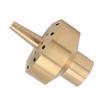 Ugello Fontana Acqua Ugello Fontana Ottone Ugello a Colonna Testa Spruzzatrice per Laghetto da Giardino Porta Bellissimi Effetti Visivi G2in