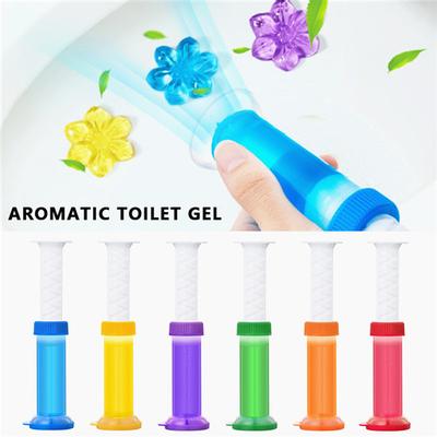 Flower Aromatic Toilet Gel Toilet Deodorant Cleaner Remove Odors And Leave No Traces Convenient To Use