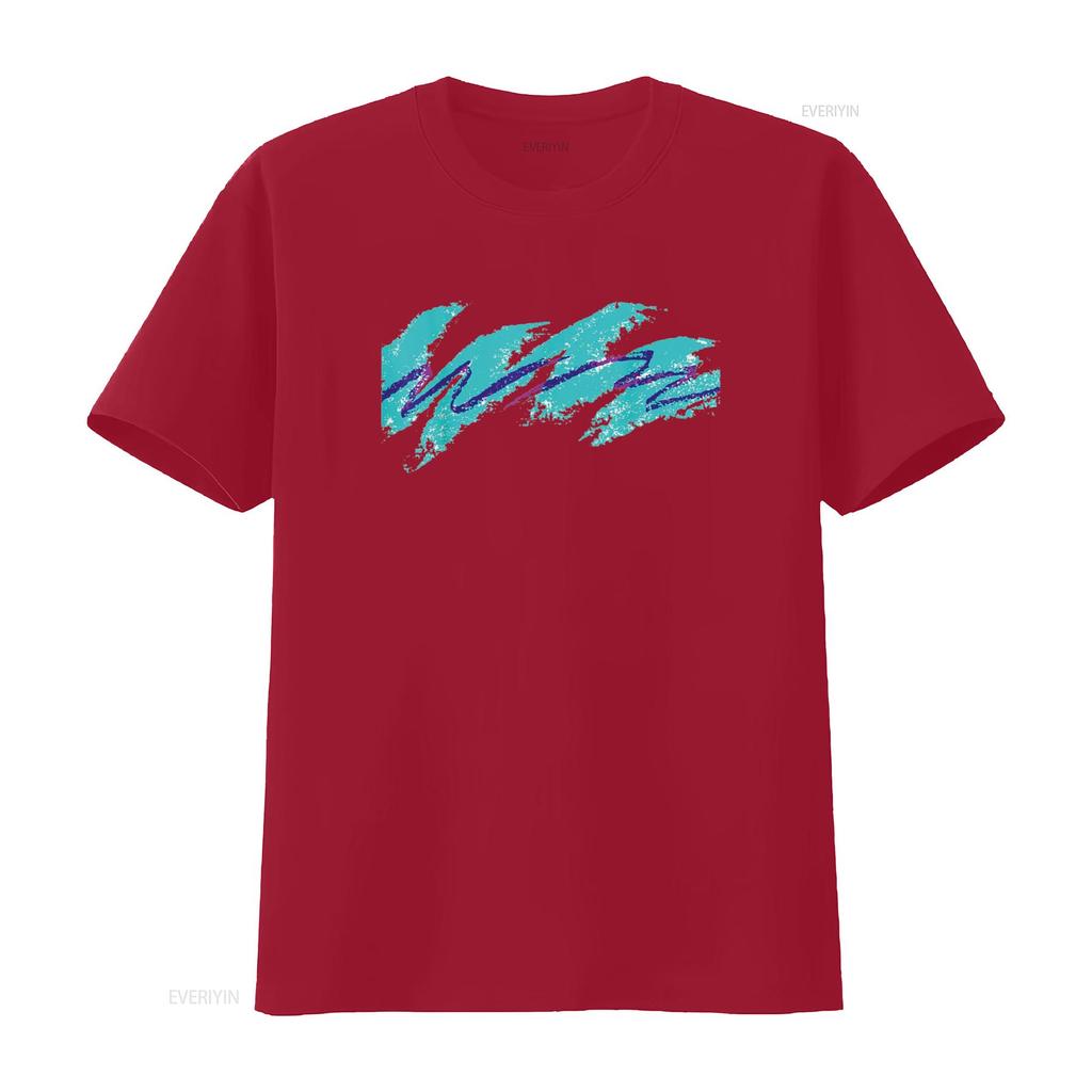 Millennials Geometric Nostalgia 90s T Shirt vintage Washed Stretched streetwear homme Slightly Breathable Versatile Casual