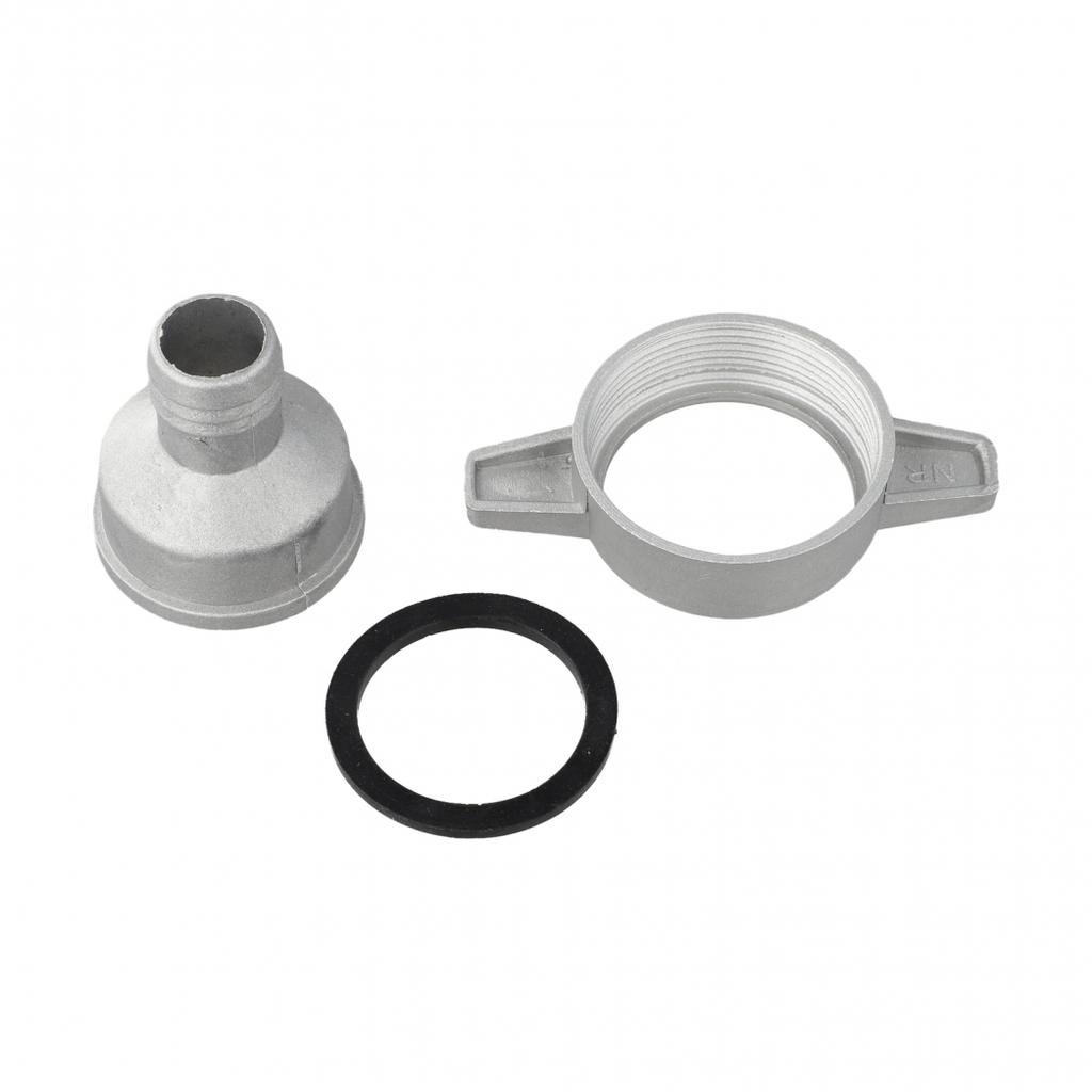 Efficient Aluminum Water Pump Connector with Rubber Gasket 1 3 Inch Sizes