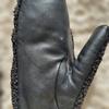 Used UGG Black Mittens
