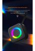Cross-Border Bestseller: Waterproof Bluetooth Outdoor Speaker with RGB Ambient Light