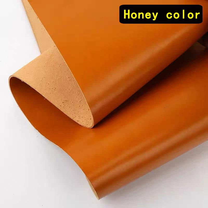 2mm colored oak plant tanned leather, top layer genuine leather, handmade leather, DIY dyed plain weave carved leather fabric