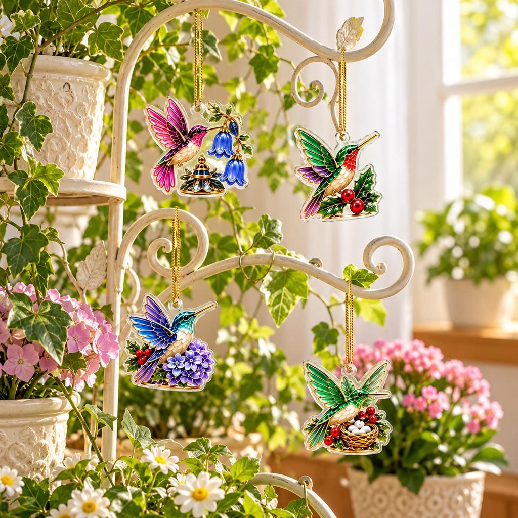 Acrylic Day Christmas Advent Calendar, Garden Countdown Calendar for Holiday Home Decor