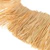 Suministro Natural para el Hogar Adorno para Casa de Huéspedes Borlas de Paja Guirnalda de Hierba Lafite Decoración de Pared de Fondo Adorno de Flecos de Yute