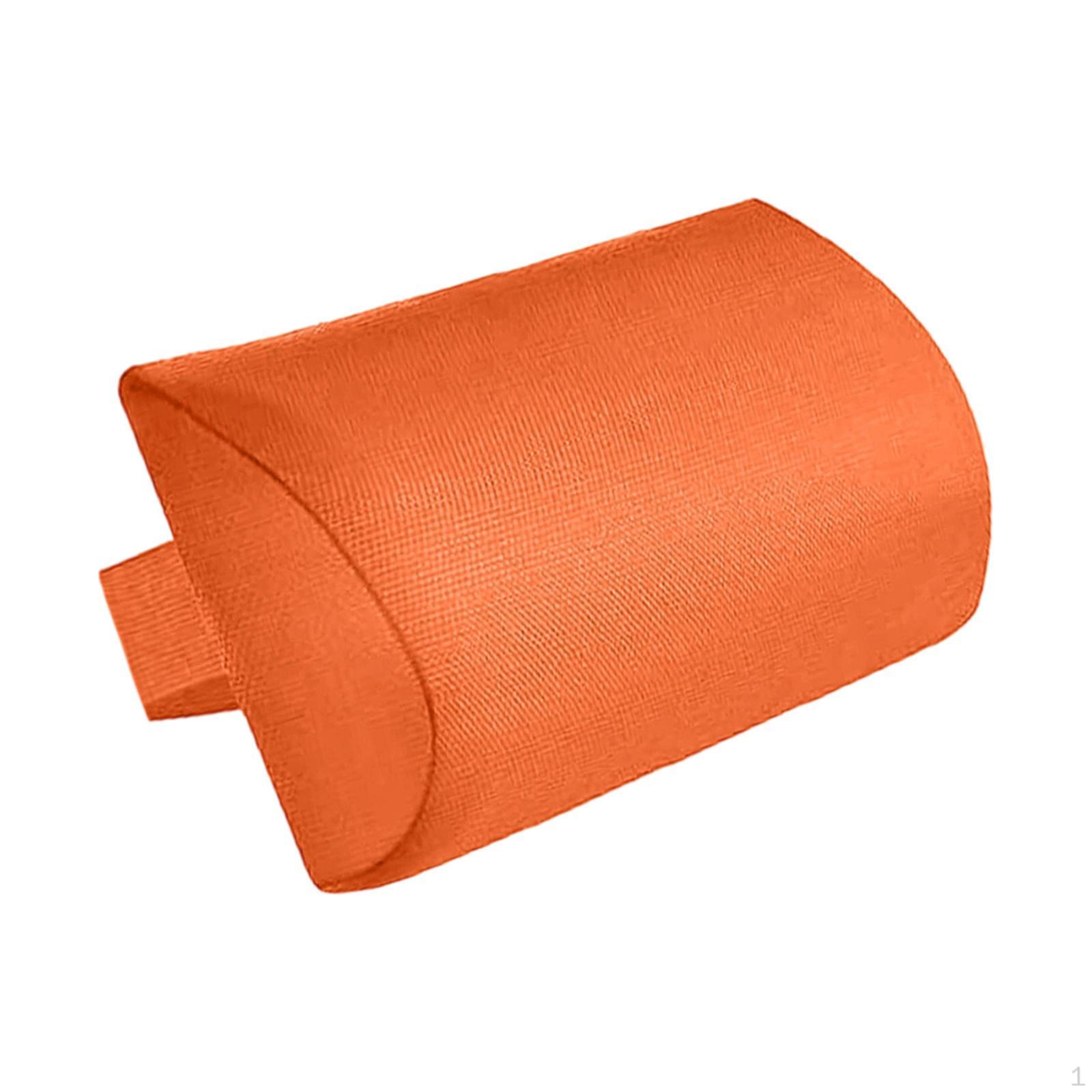

Подушка для головы откидного кресла Подголовник Многофункциональная Подушка для отдыха Портативная Подушка для шеи для Складного Orange Red