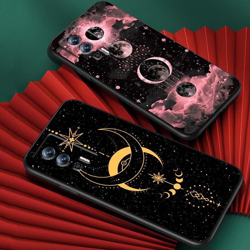 Cosmic Starry Sky Pattern For Xiaomi Redmi 12 13C 12C 13 10C 9T A2 9A 9C 7A Note 10S 8T 10 9 8 Pro 4G 5G Black Phone Case