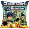 Neue Slugterra Anime Kissenbezug Schlafzimmer Home Office Dekokissenbezug Quadratisch Reißverschluss Kissenbezüge Satin Weich Kein Ausbleichen