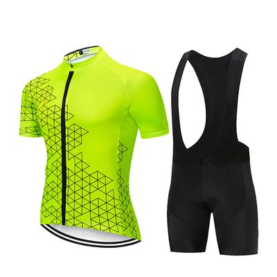 Outdoor Sports Cycling Clothing Short-sleeved Suit for Men Mountain Bike Cycling Road Quick Drying Breathable Cycling Clothing