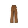 Nike Letter Embroidery Logo Straight Leg Casual Pants Men bottoms Brown HF0354-281