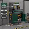 Compact Mobile Tool Cart: Multifunctional Storage Cabinet & Trolley for Workshop