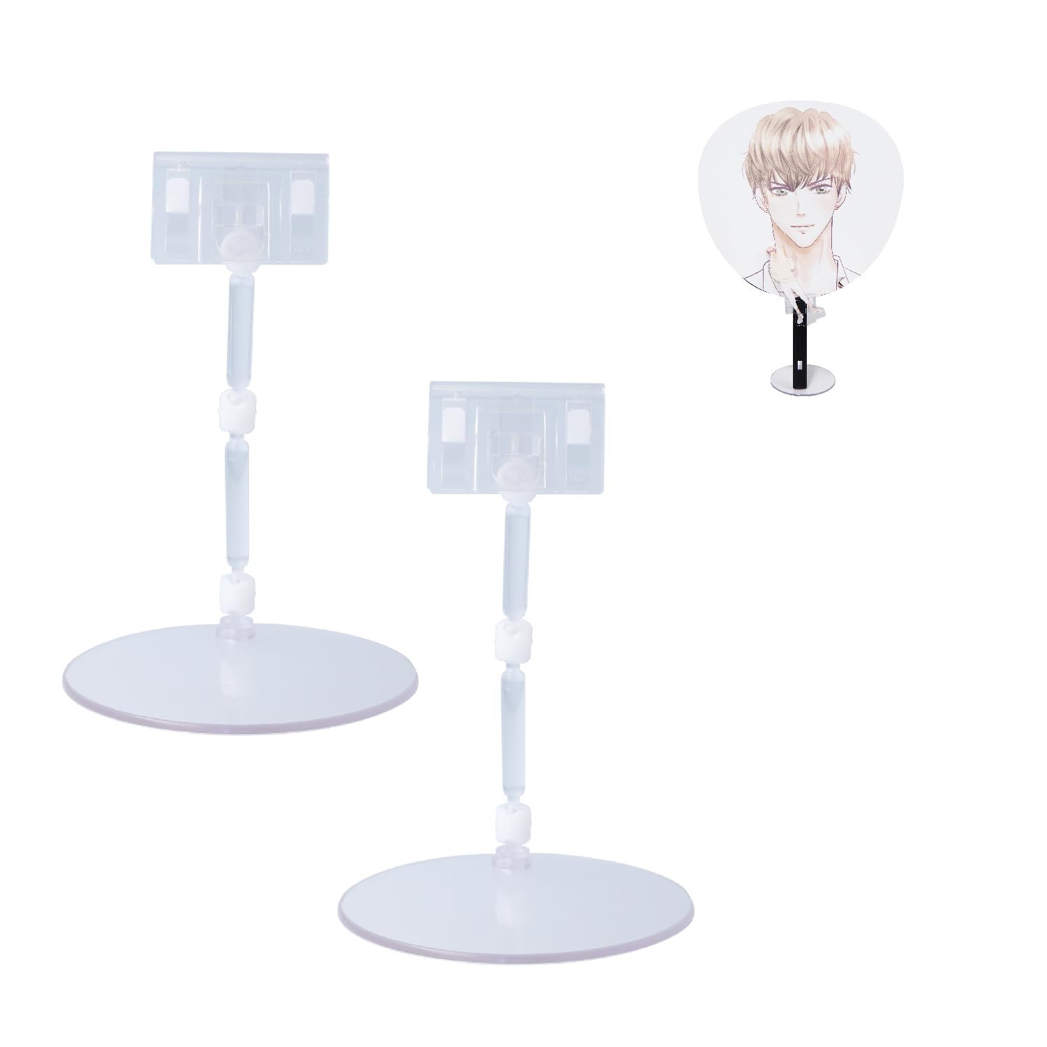 

KIYOHARA Декорируемые подставки для вееров с прозрачным скотчем для крепления акриловых подставок (Набор 2) Двусторонний (OT01-04S2)