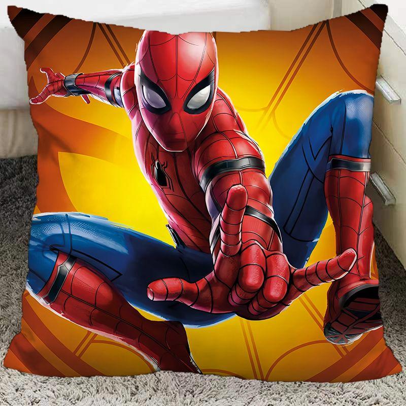 Spiderman Avengers Movie Peripheral Pillow Double-Sided Bedside Pillow Cushion
